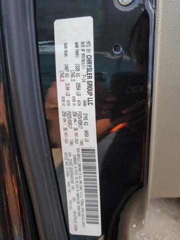 2C4RC1BG0ER445348 - 2014 CHRYSLER TOWN & COU TOURING 黑色 照片 13