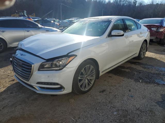 KMHGN4JE4JU223228 - 2018 GENESIS G80 BASE WHITE photo 1