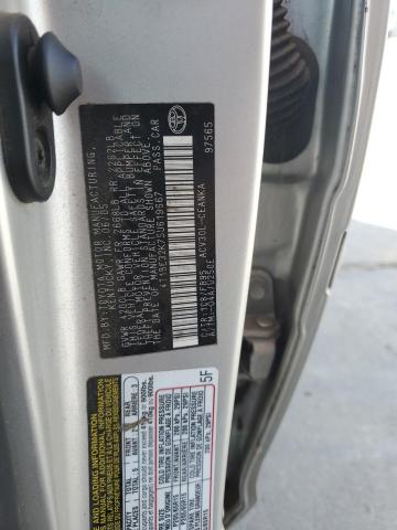 4T1BE32K75U619667 - 2005 TOYOTA CAMRY LE Күміс фото 12