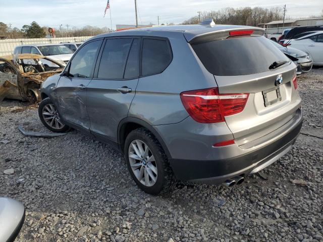 5UXWX9C52E0D41118 - 2014 BMW X3 XDRIVE28I CHARCOAL photo 2