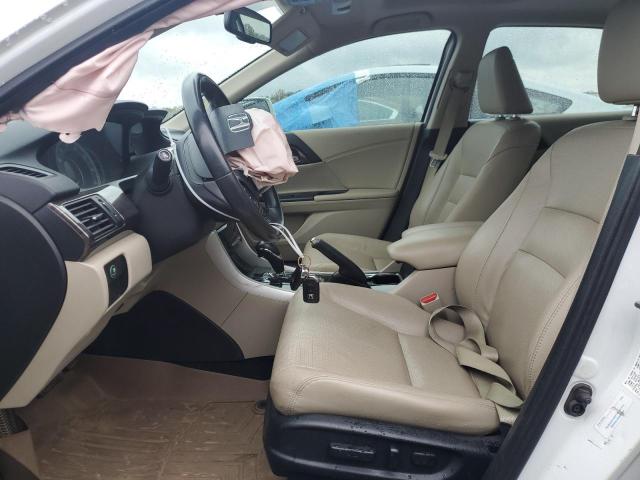 1HGCR2F89GA245221 - 2016 HONDA ACCORD EXL WHITE photo 7