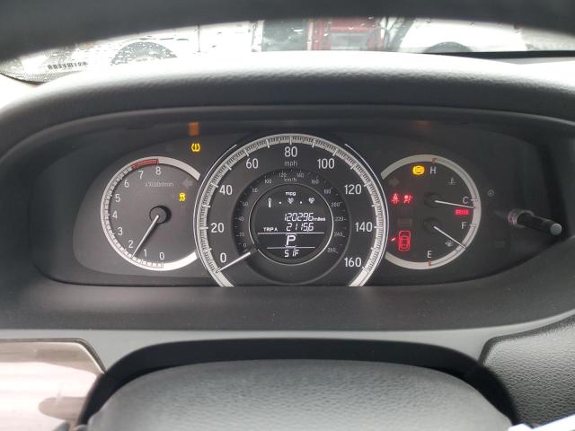 1HGCR2F89GA245221 - 2016 HONDA ACCORD EXL WHITE photo 9