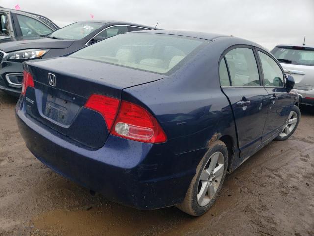 1HGFA16836L003218 - 2006 HONDA CIVIC EX BLUE photo 3