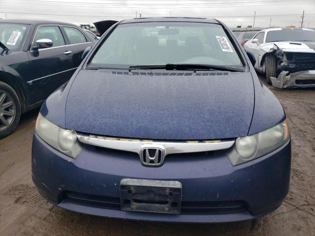 1HGFA16836L003218 - 2006 HONDA CIVIC EX BLUE photo 5