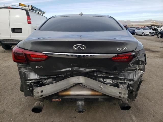 JN1EV7AR1JM610659 - 2018 INFINITI Q50 LUXE GRAY photo 6