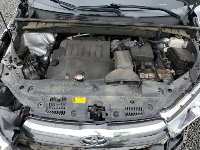 5TDJKRFH2GS347546 - 2016 TOYOTA HIGHLANDER XLE 银色 照片 12