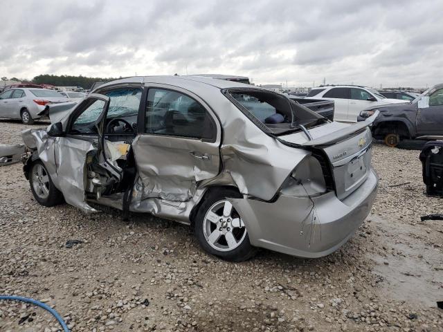 KL1TG56698B096557 - 2008 CHEVROLET AVEO LT SILVER photo 2