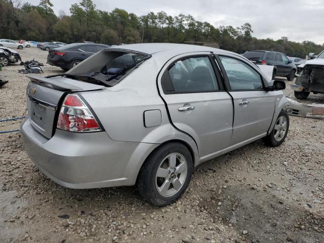 KL1TG56698B096557 - 2008 CHEVROLET AVEO LT SILVER photo 3