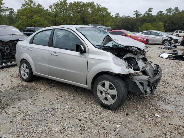 KL1TG56698B096557 - 2008 CHEVROLET AVEO LT SILVER photo 4