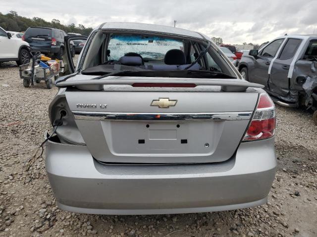 KL1TG56698B096557 - 2008 CHEVROLET AVEO LT SILVER photo 6