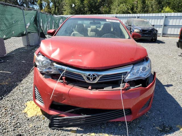 4T1BF1FK5CU618946 - 2012 TOYOTA CAMRY BASE RED photo 5