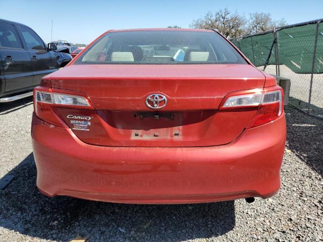 4T1BF1FK5CU618946 - 2012 TOYOTA CAMRY BASE RED photo 6