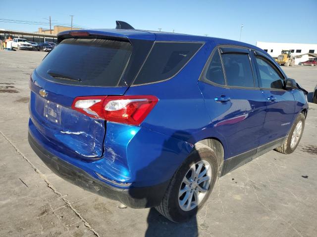 3GNAXHEV6KS525571 - 2019 CHEVROLET EQUINOX LS BLUE photo 3