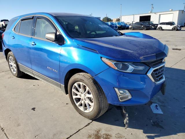 3GNAXHEV6KS525571 - 2019 CHEVROLET EQUINOX LS BLUE photo 4