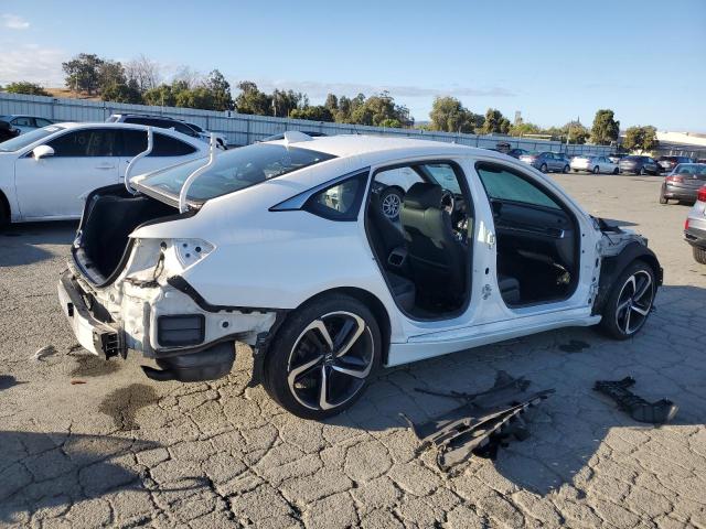 1HGCV1F37JA174571 - 2018 HONDA ACCORD SPORT Ақ фото 3