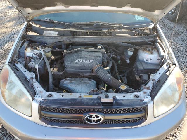JTEHD20V040035539 - 2004 TOYOTA RAV4 SILVER photo 12