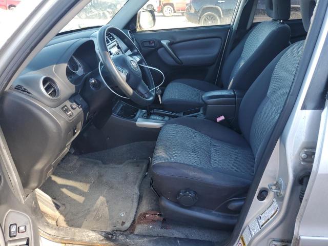 JTEHD20V040035539 - 2004 TOYOTA RAV4 SILVER photo 7