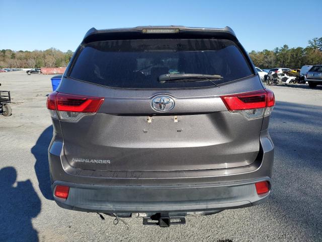 5TDZARFH4KS042273 - 2019 TOYOTA HIGHLANDER LE SILVER photo 6