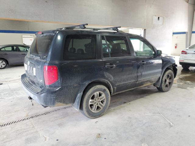 2HKYF18785H548301 - 2005 HONDA PILOT EXL BLACK photo 3