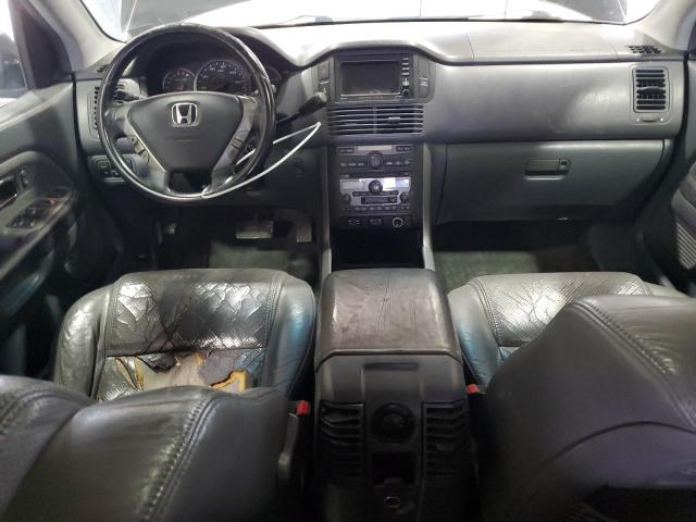 2HKYF18785H548301 - 2005 HONDA PILOT EXL BLACK photo 8