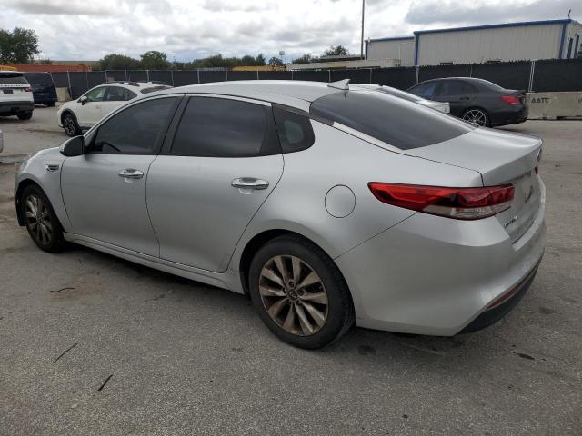5XXGT4L30GG001483 - 2016 KIA OPTIMA LX SILVER photo 2