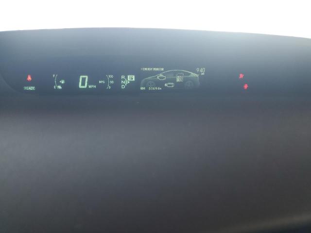 JTDKN3DU2F0485307 - 2015 TOYOTA PRIUS SILVER photo 9