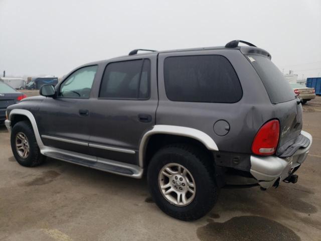 1D8HS58N33F520142 - 2003 DODGE DURANGO SLT PLUS GRAY photo 2