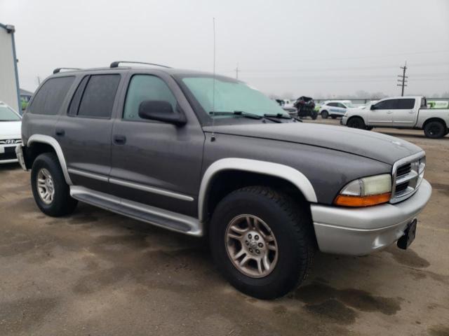 1D8HS58N33F520142 - 2003 DODGE DURANGO SLT PLUS GRAY photo 4