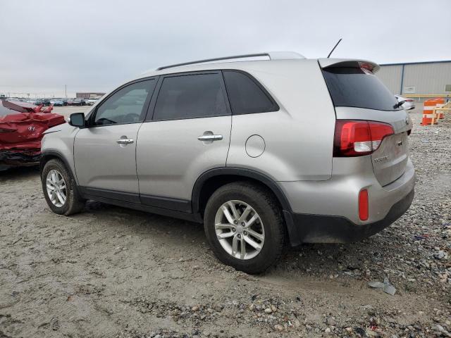 5XYKT4A63EG499498 - 2014 KIA SORENTO LX SILVER photo 2