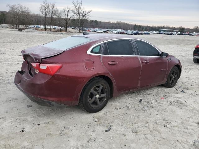 1G1ZB5ST0GF219742 - 2016 CHEVROLET MALIBU LS RED photo 3