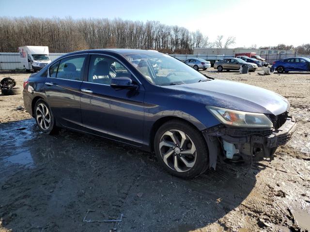 1HGCR2F77FA038929 - 2015 HONDA ACCORD EX BLUE photo 4