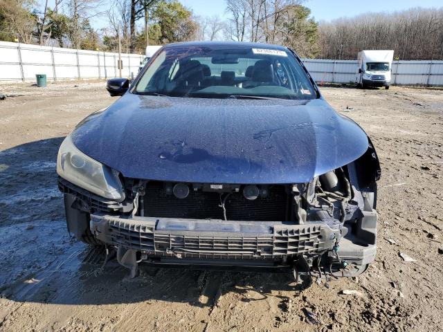 1HGCR2F77FA038929 - 2015 HONDA ACCORD EX BLUE photo 5