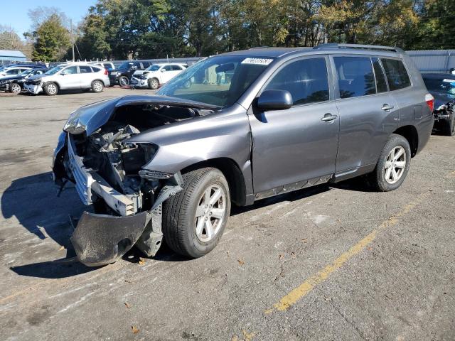 5TDZA3EH2AS006756 - 2010 TOYOTA HIGHLANDER GRAY photo 1