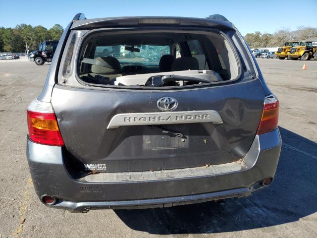 5TDZA3EH2AS006756 - 2010 TOYOTA HIGHLANDER GRAY photo 6