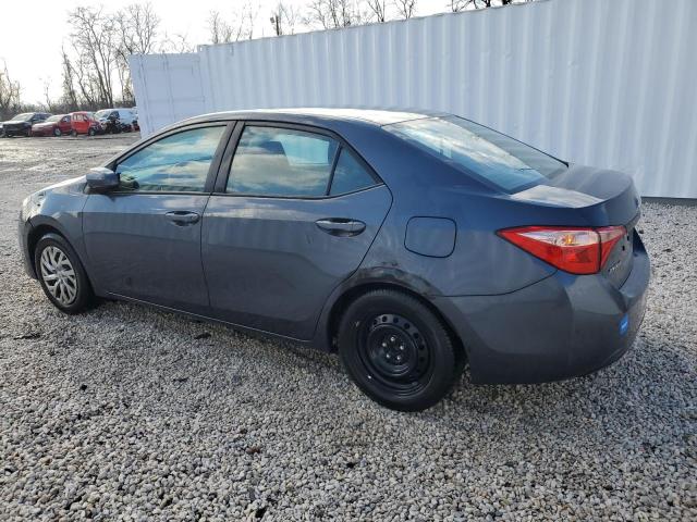 5YFBURHE9KP863275 - 2019 TOYOTA COROLLA L GRAY photo 2