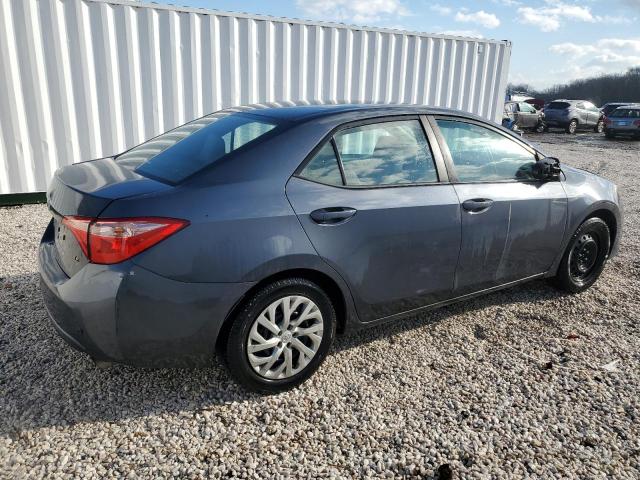 5YFBURHE9KP863275 - 2019 TOYOTA COROLLA L GRAY photo 3