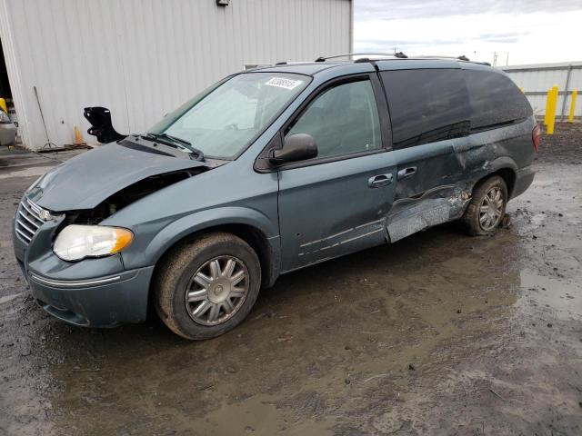 2C8GP64L45R338188 - 2005 CHRYSLER TOWN & COU LIMITED GREEN photo 1