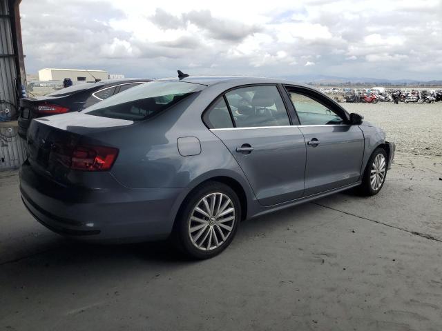 3VWD17AJ8FM214641 - 2015 VOLKSWAGEN JETTA SE GRAY photo 3