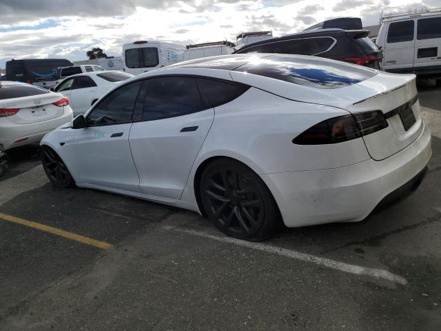 5YJSA1E56PF523437 - 2023 TESLA MODEL S Սպիտակ լուսանկար 2