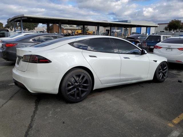 5YJSA1E56PF523437 - 2023 TESLA MODEL S Սպիտակ լուսանկար 3
