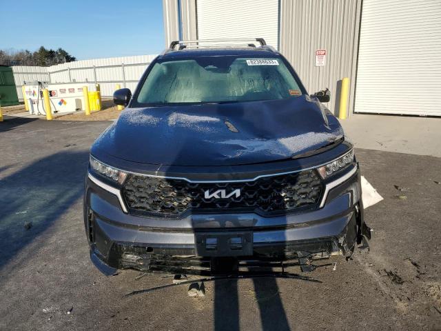 KNDRHDLGXP5173182 - 2023 KIA SORENTO EX SILVER photo 5