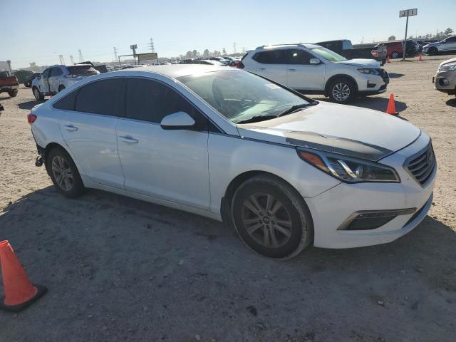 5NPE24AF5FH086301 - 2015 HYUNDAI SONATA SE WHITE photo 4