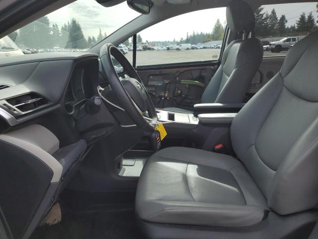 5TDYRKEC4PS153026 - 2023 TOYOTA SIENNA XLE 灰色 照片 7