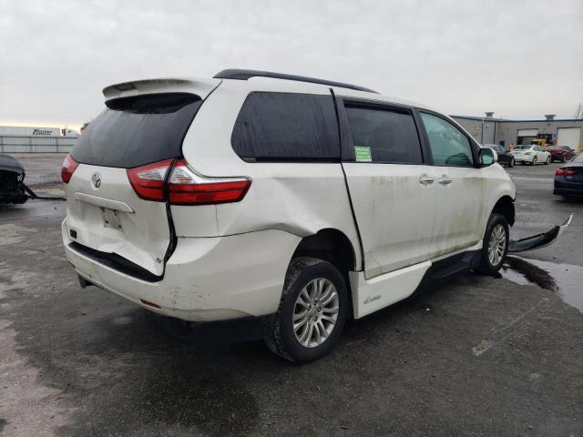 5TDYZ3DC0HS824765 - 2017 TOYOTA SIENNA XLE WHITE photo 3