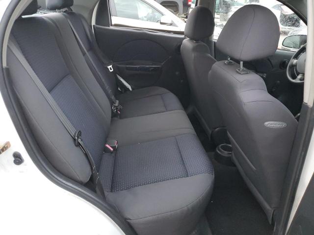 KL1TD56656B660758 - 2006 CHEVROLET AVEO BASE WHITE photo 10