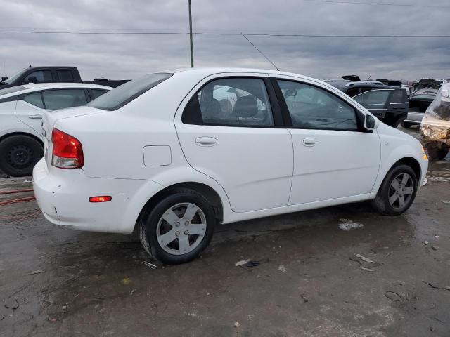 KL1TD56656B660758 - 2006 CHEVROLET AVEO BASE WHITE photo 3