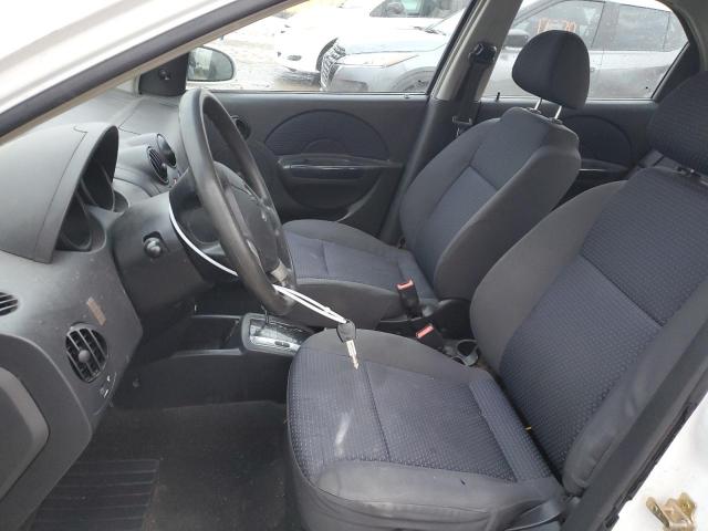 KL1TD56656B660758 - 2006 CHEVROLET AVEO BASE WHITE photo 7