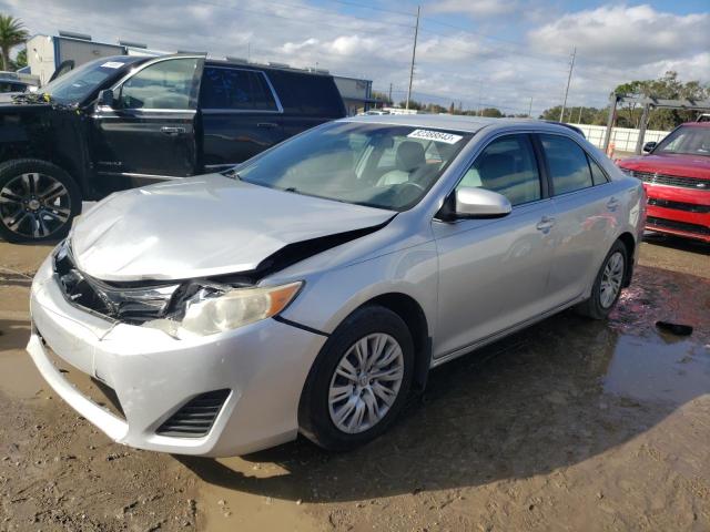 4T4BF1FK5DR283744 - 2013 TOYOTA CAMRY L SILVER photo 1