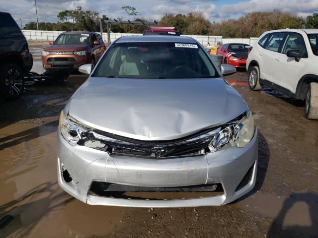 4T4BF1FK5DR283744 - 2013 TOYOTA CAMRY L SILVER photo 5