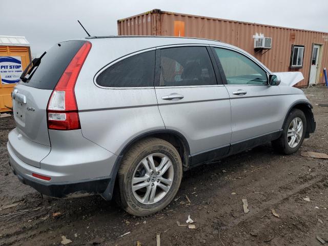 5J6RE4H74BL091593 - 2011 HONDA CR-V EXL SILVER photo 3